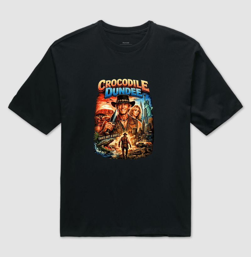 Camiseta Crocodilo Dundee Knife