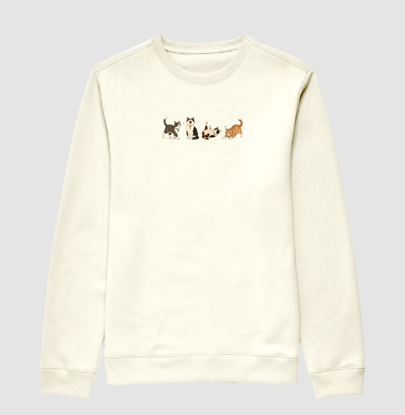 Moletom Gatinhos