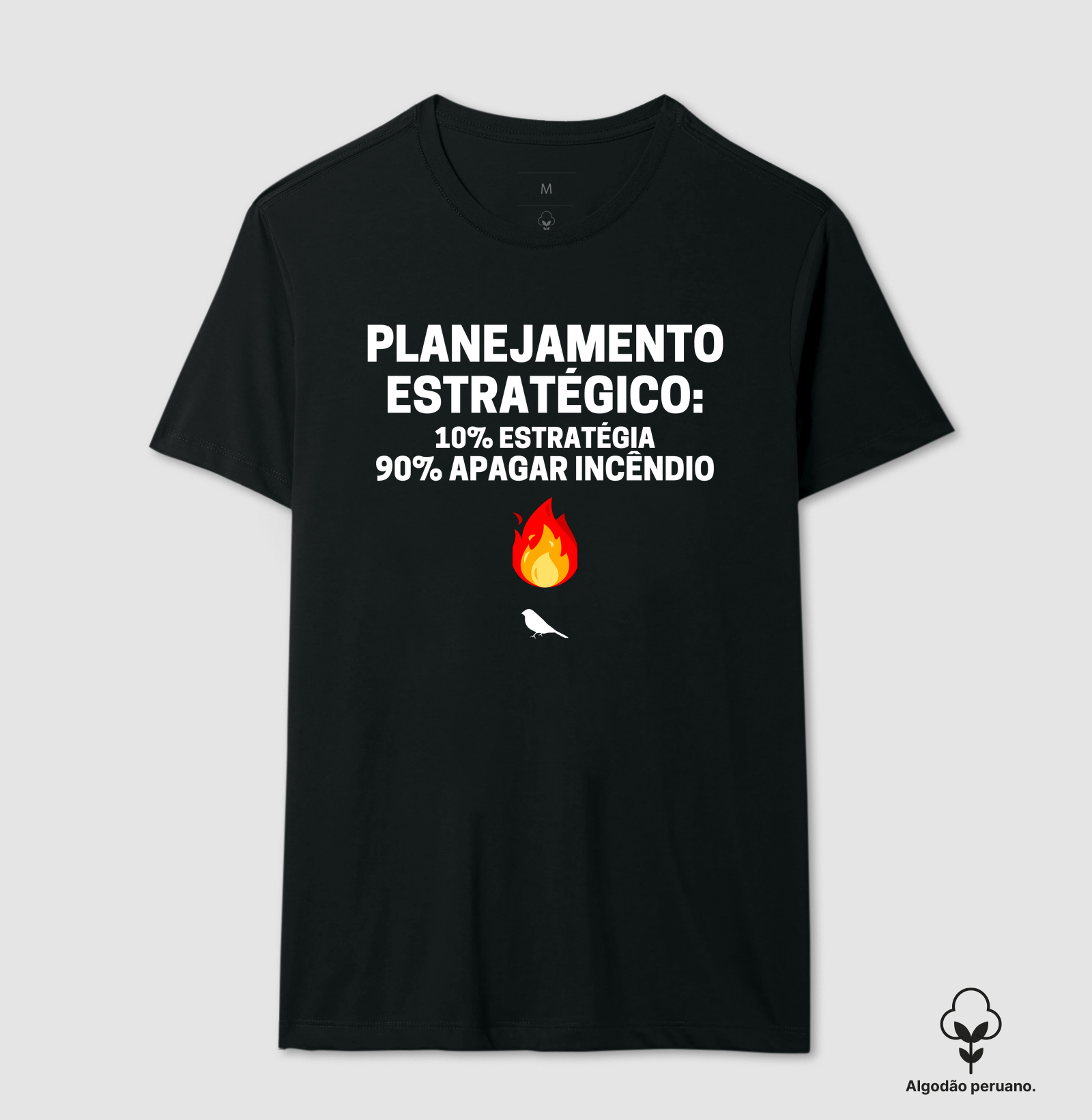 Camiseta Engraçada Administração - Planejamento Estratégico