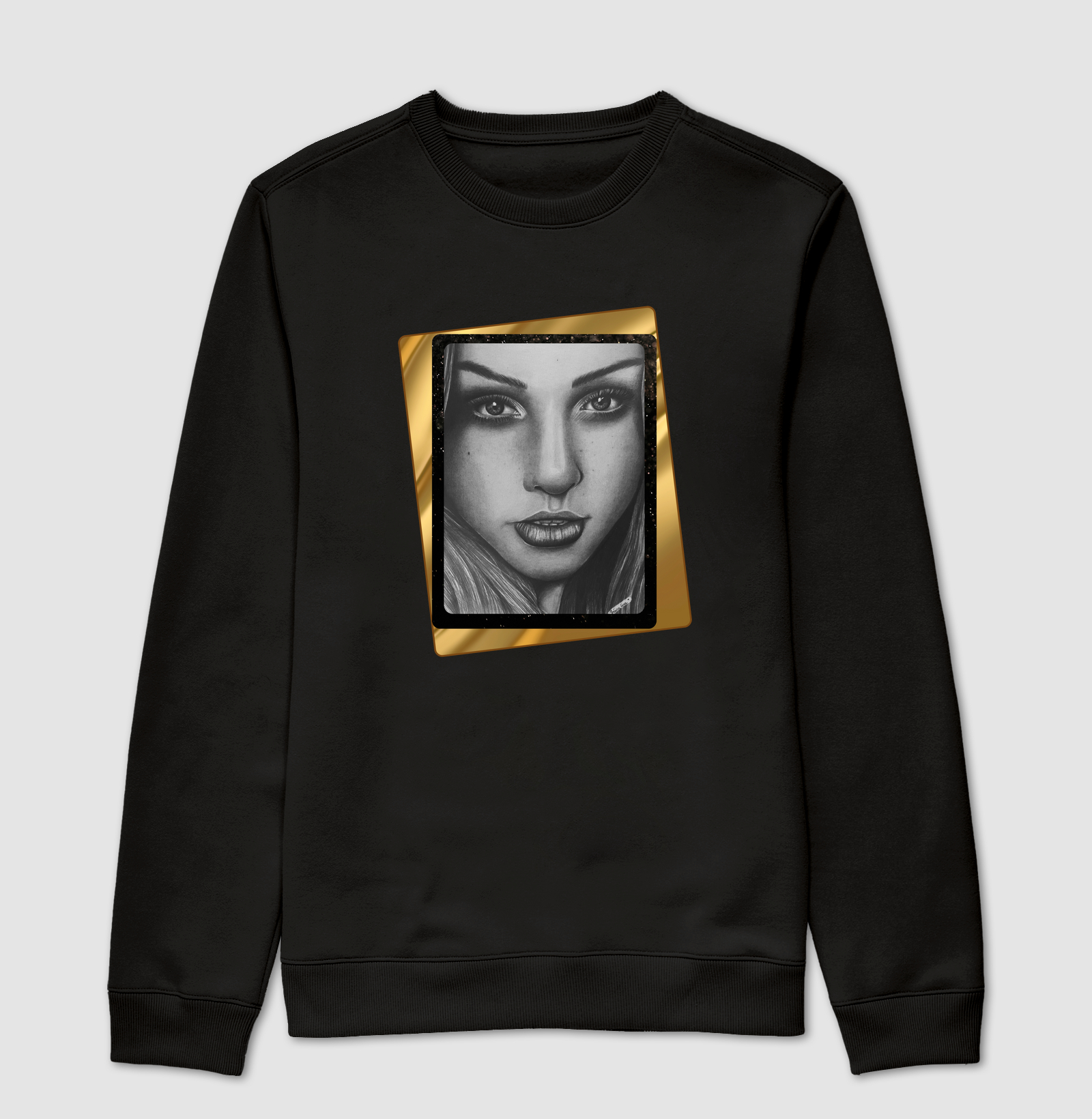 Olhar Absoluto – Intensidade em Grafite por Jéssica Lira