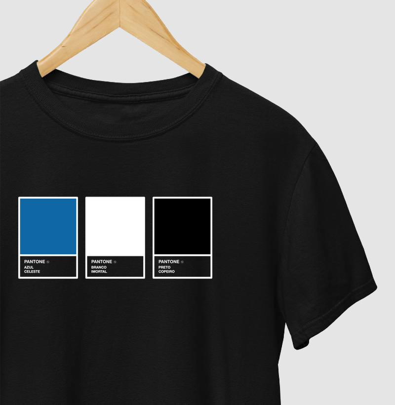 Camiseta Pantone Tricolor