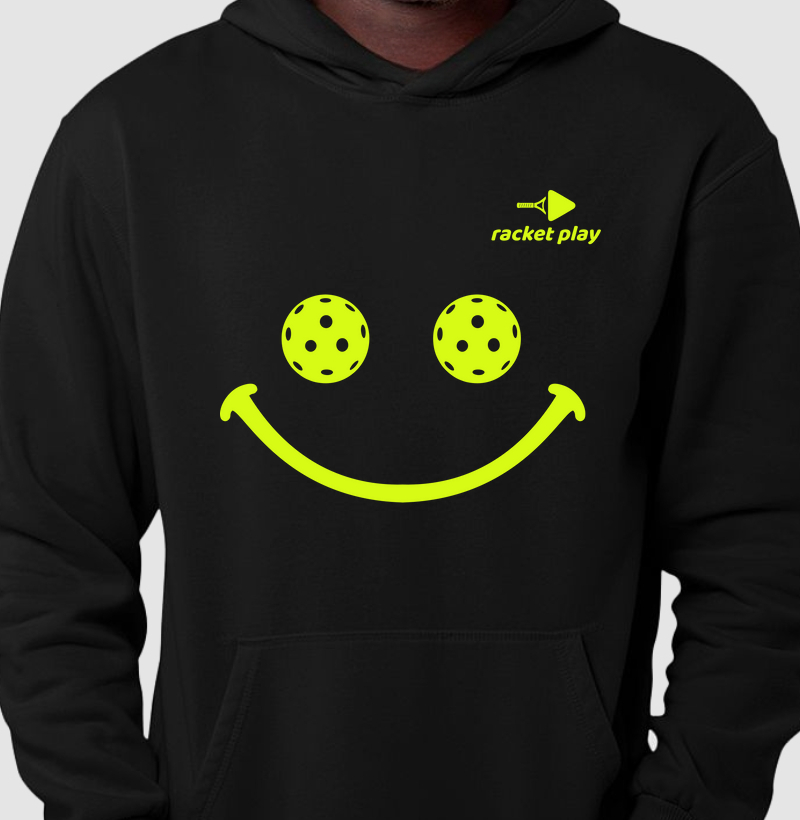 Moletom Capuz Pickleball - Smile