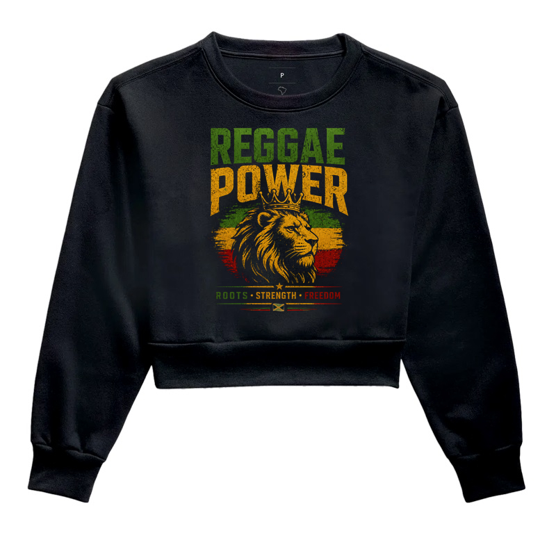 Reggae Power - Cropped Moletom