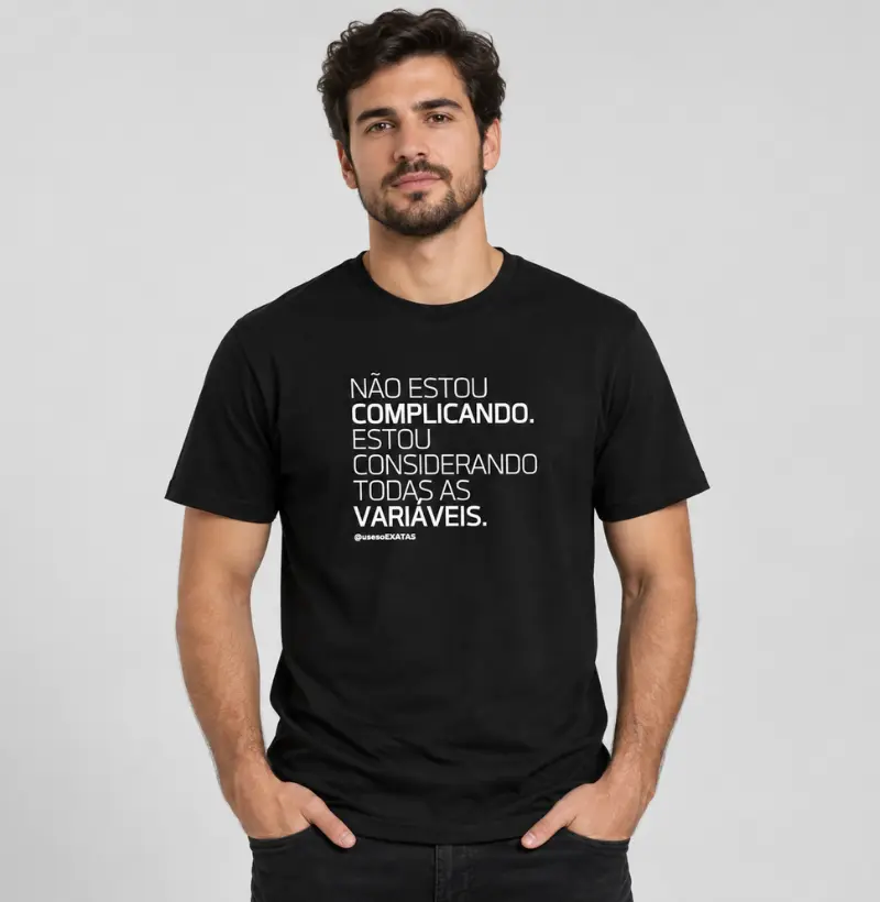 Camiseta Todas as Variáveis