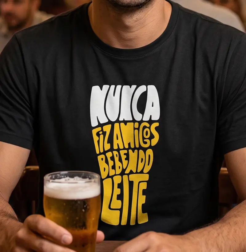 Nunca Fiz Amigos Bebendo Leite