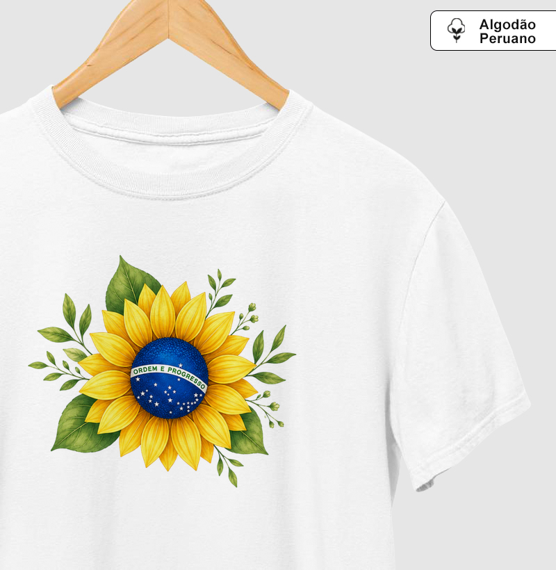 Camiseta Girassol Patriota