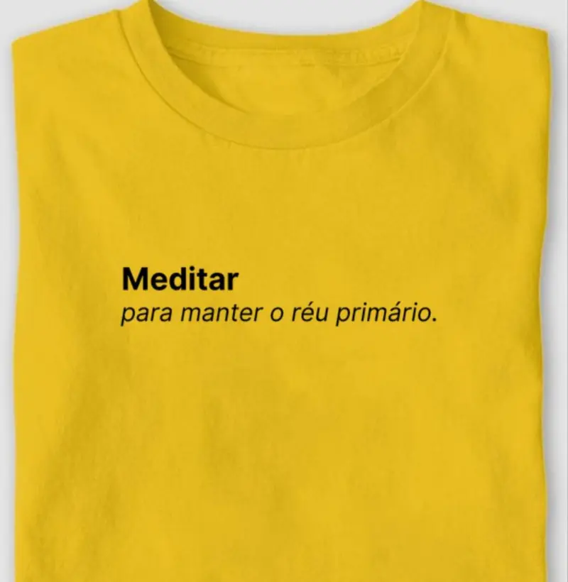 Meditar para manter o réu primário