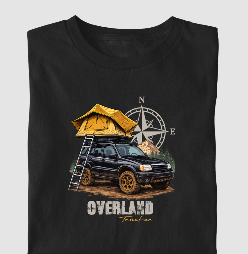 Tracker Black Overland Rosa dos Ventos