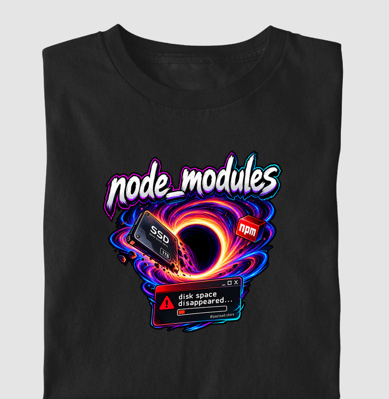 node_modules — Disk Space Disappeared