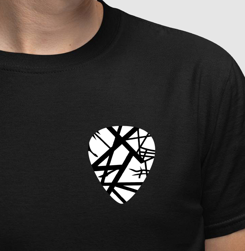 Frankenstrat Pick: White 'n' Black Edition