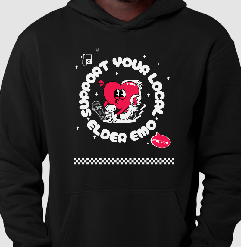 Local Elder Emo - c/ capuz