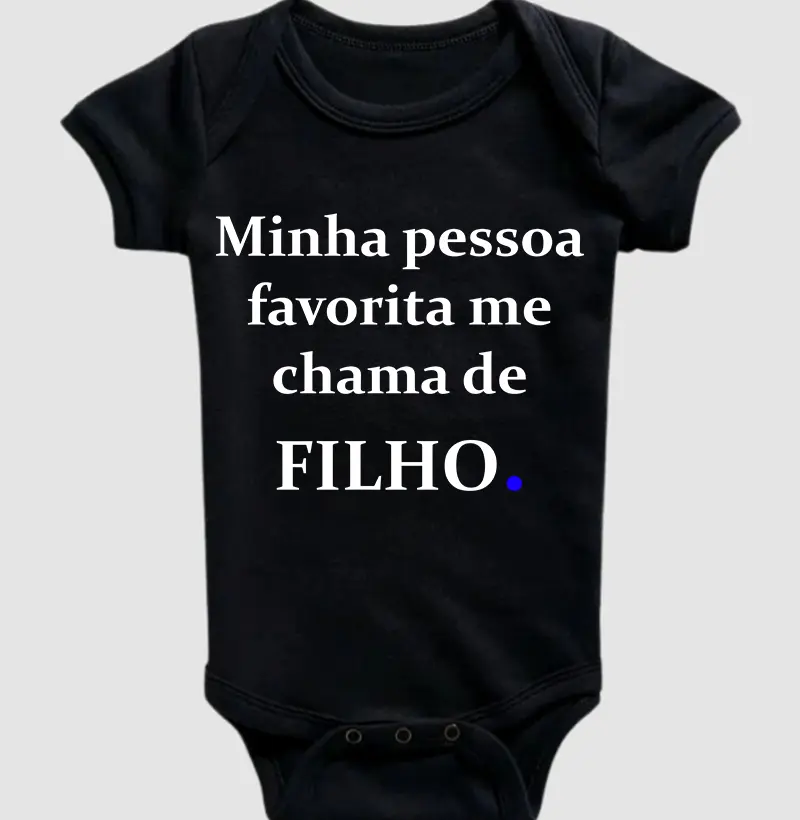 Minha pessoa favorita me chama de filho!