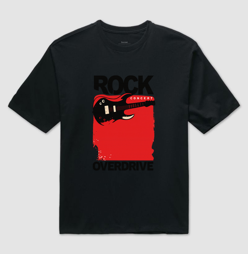 camiseta-overdrive-rock-concert-guitarra