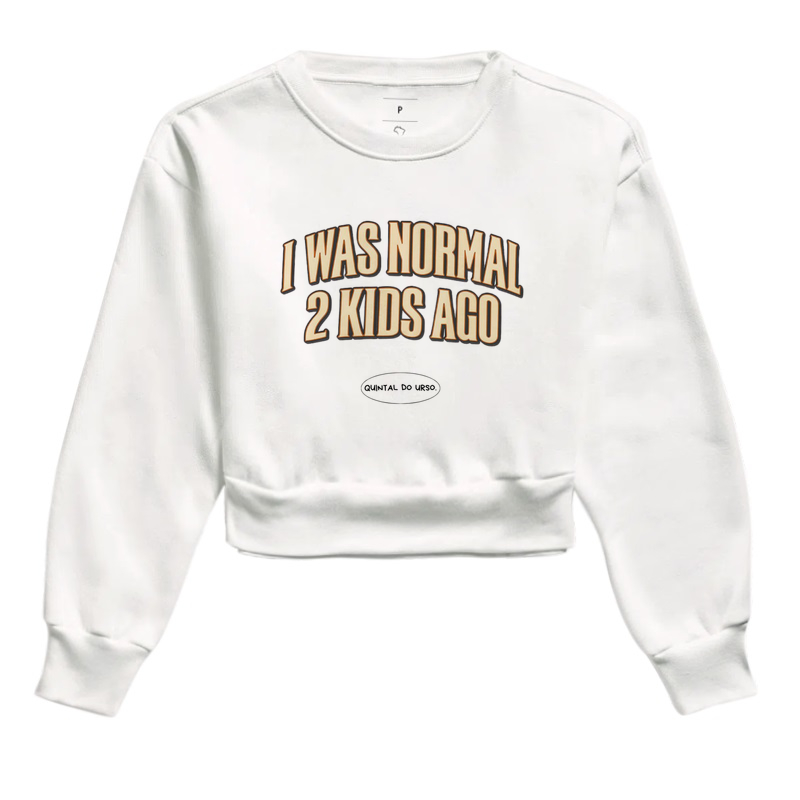 Camiseta I was normal 2 kids ago