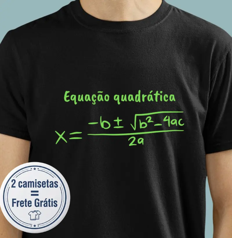 Camiseta Premium Matemática