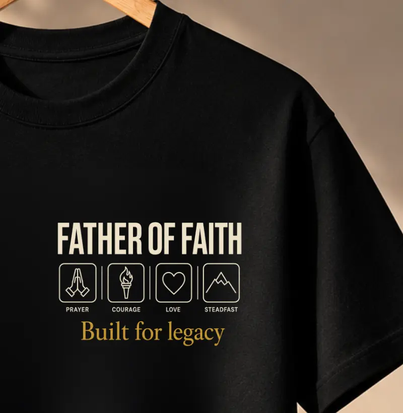 Father of Faith Legado | Presente para o Dia dos Pais