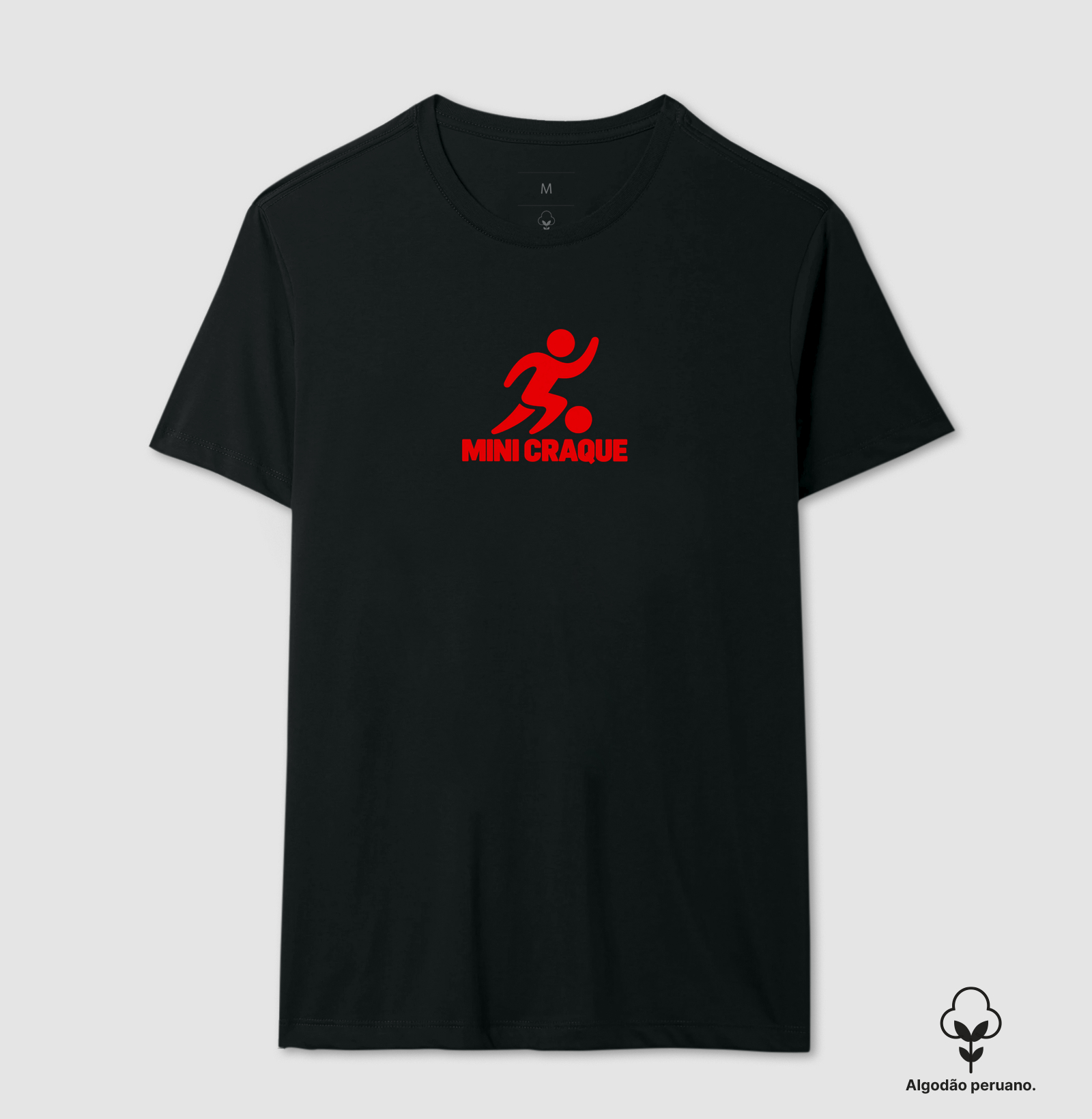 Minicraque - Camiseta Algodão Peruano