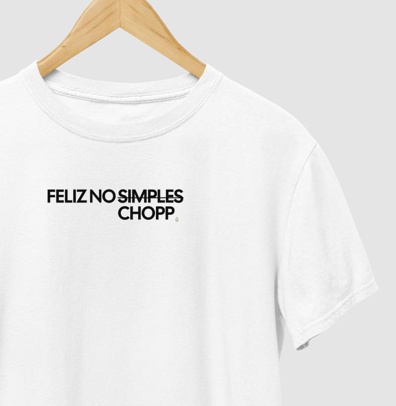 Feliz no sim... chopp