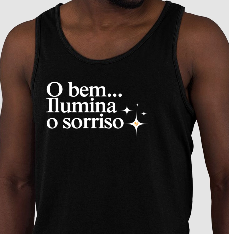 O bem ilumina o sorriso