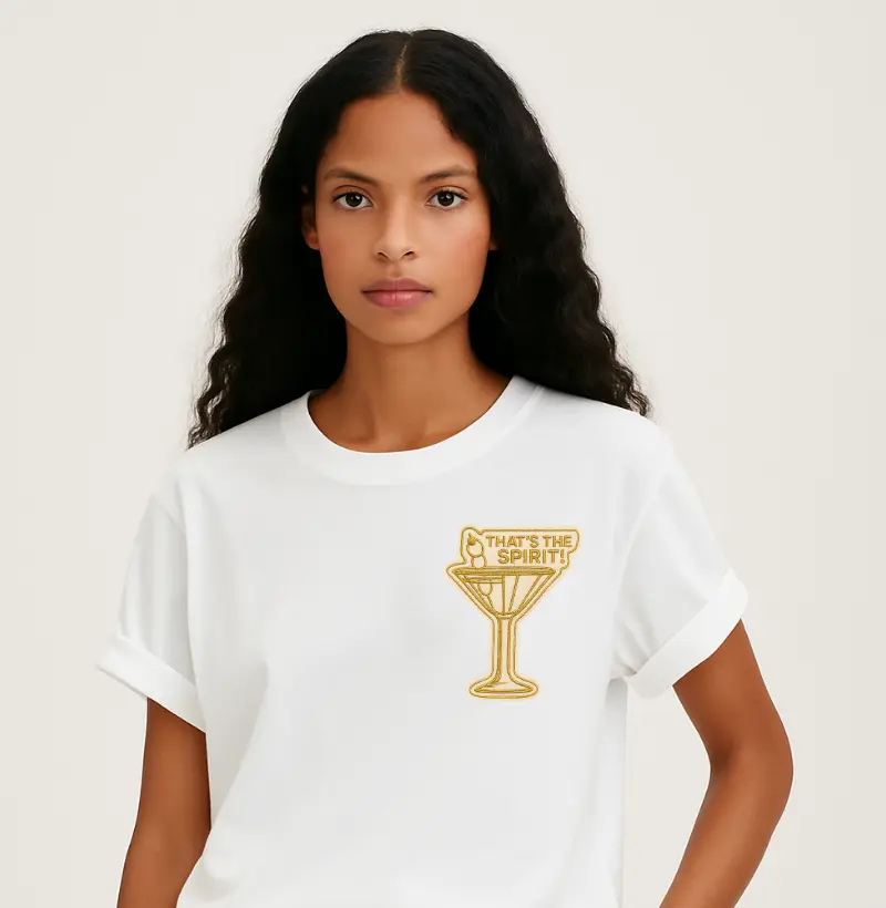 Camiseta That`s the Spirits Bege - por Hideout