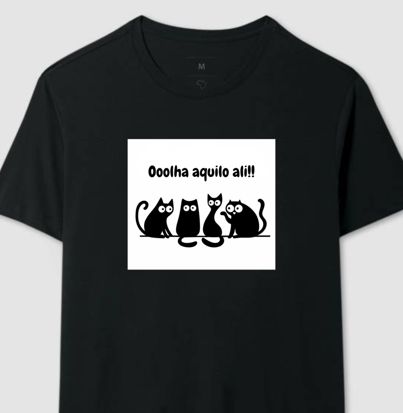 Camiseta OLHA AQUILO ALI