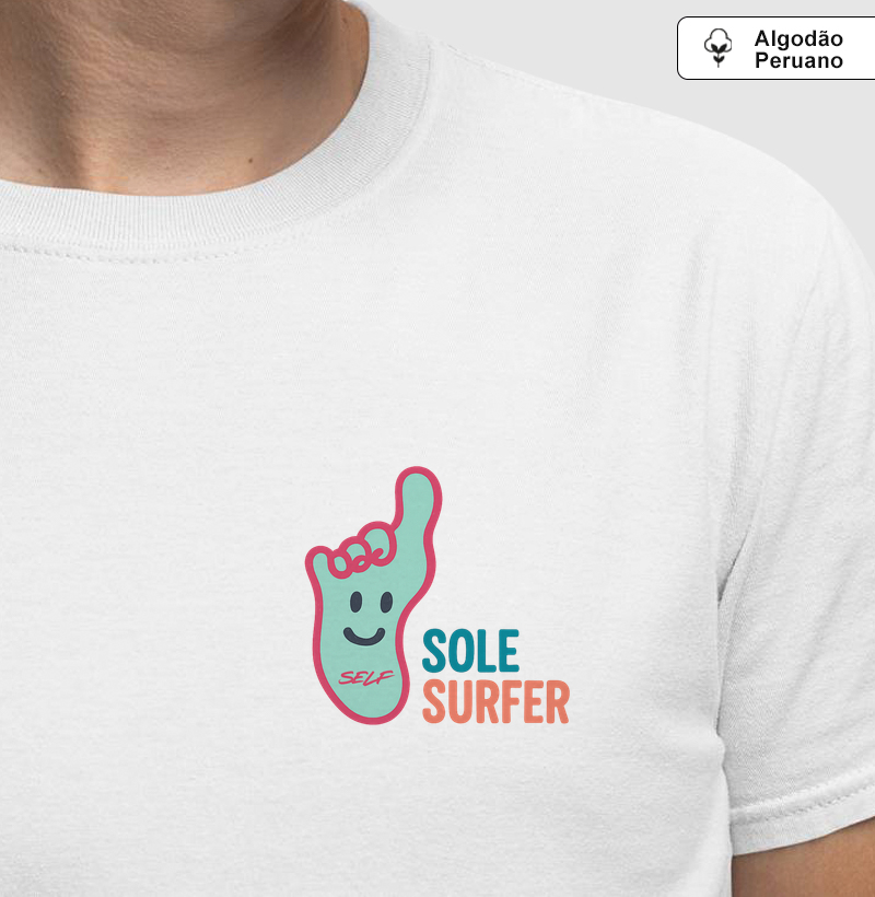 SOLE SURFER - Camiseta Algodão Peruano