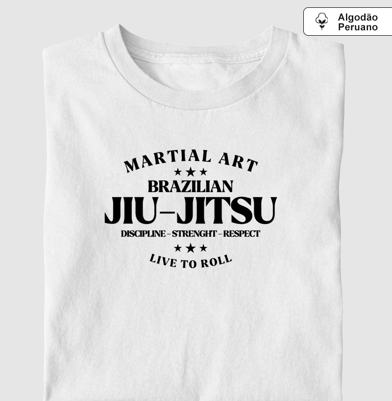 Martial Art Brazilian Jiu-jitsu - Algodão Peruano