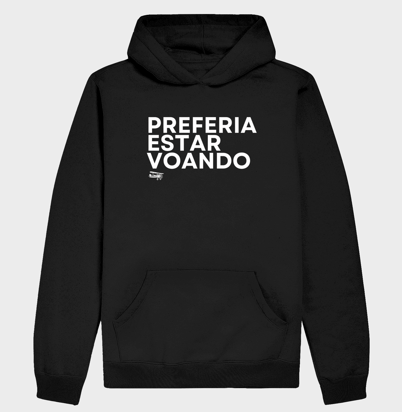 Preferia estar voando