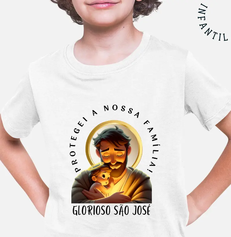 Glorioso São José protegei a nossa família! Para nossas crianças