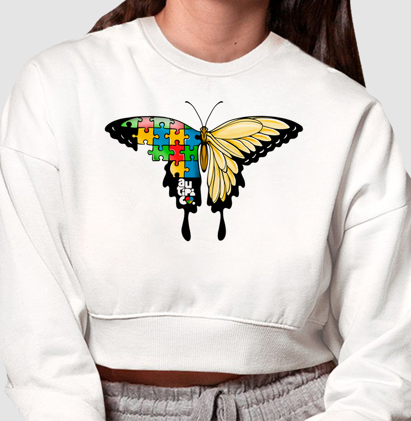 Borboleta Atípica - Amarela