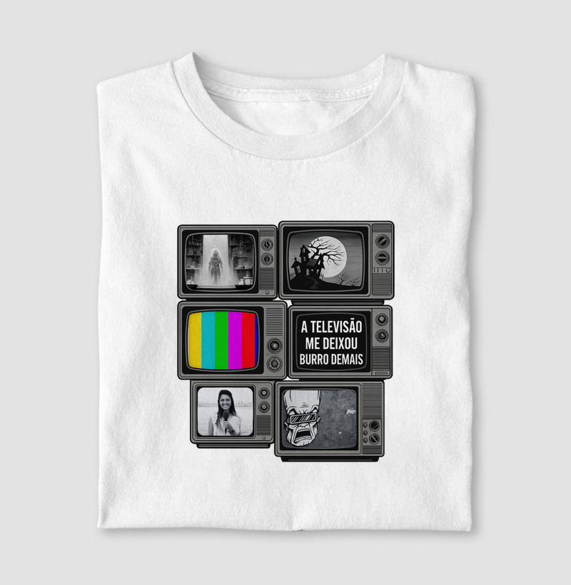 A televisão me deixou burro demais