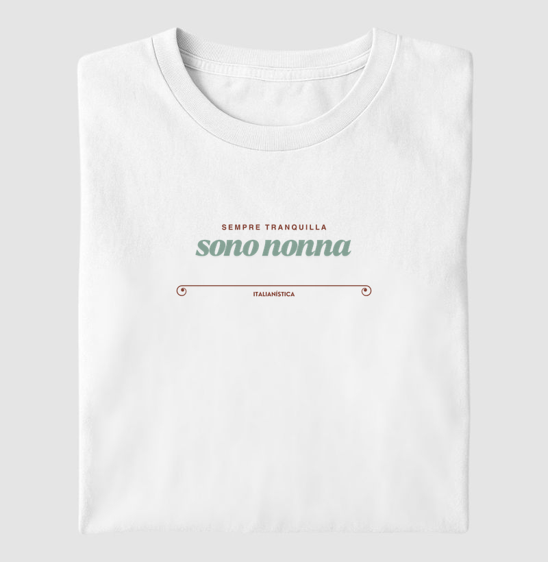 Nonna sempre tranquilla
