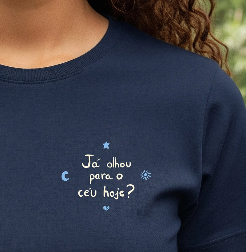 Já olhou para o céu hoje? - Minimalista