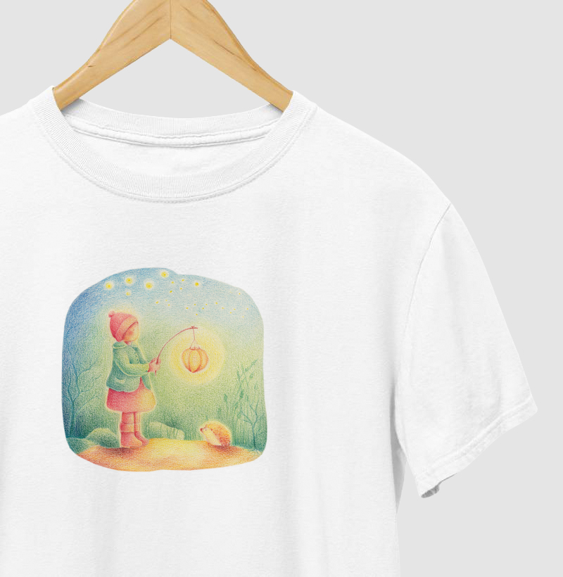 Menina da lanterna e o ouriço