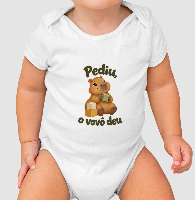 Pediu, o vovô deu