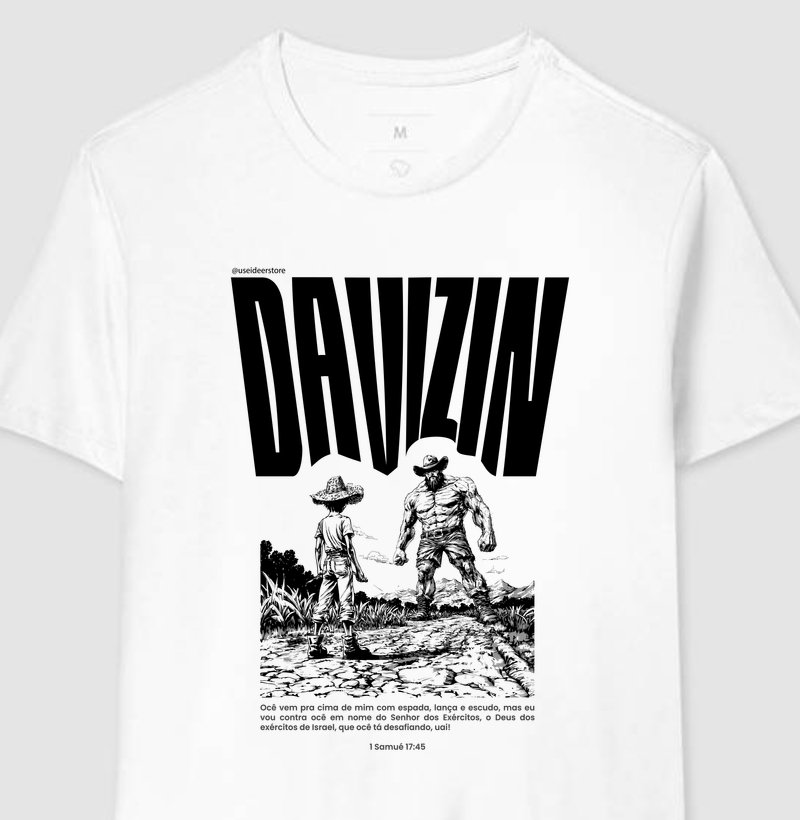 Camiseta "Davi e Golias"
