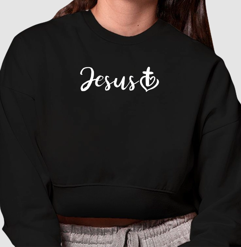 Blusa Moletom Premium Jesus