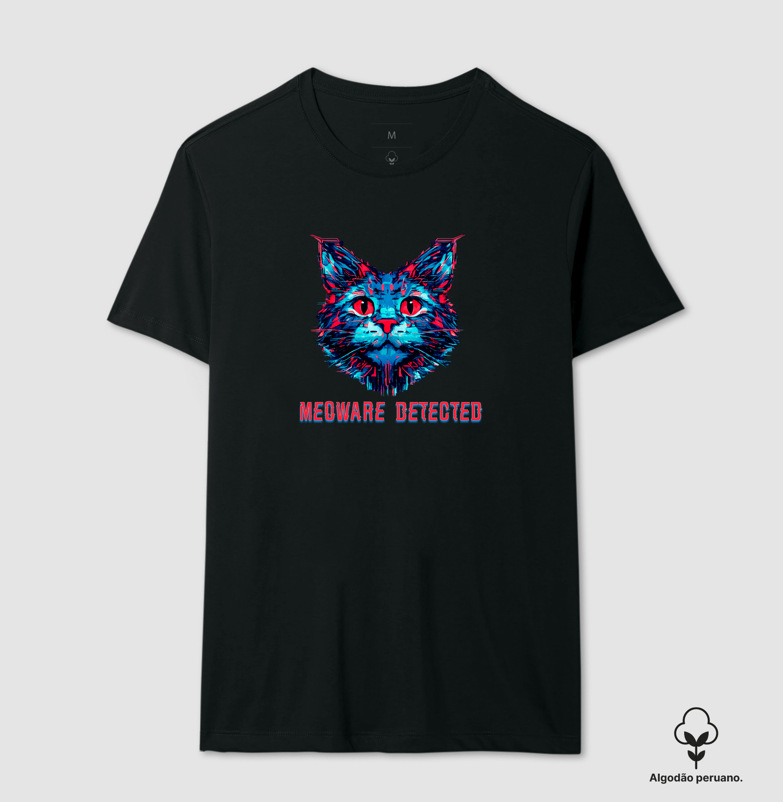 Camiseta - "Meoware Detected"