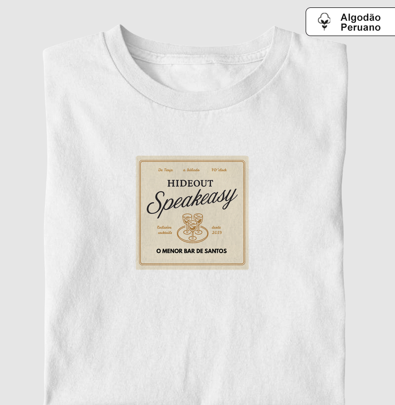 Camiseta O Menor Bar de Santos - por Hideout