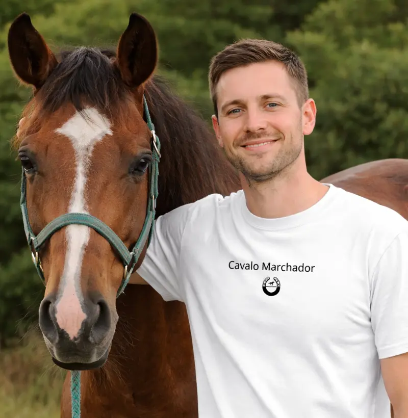 Camiseta Básica Cavalo Marchador