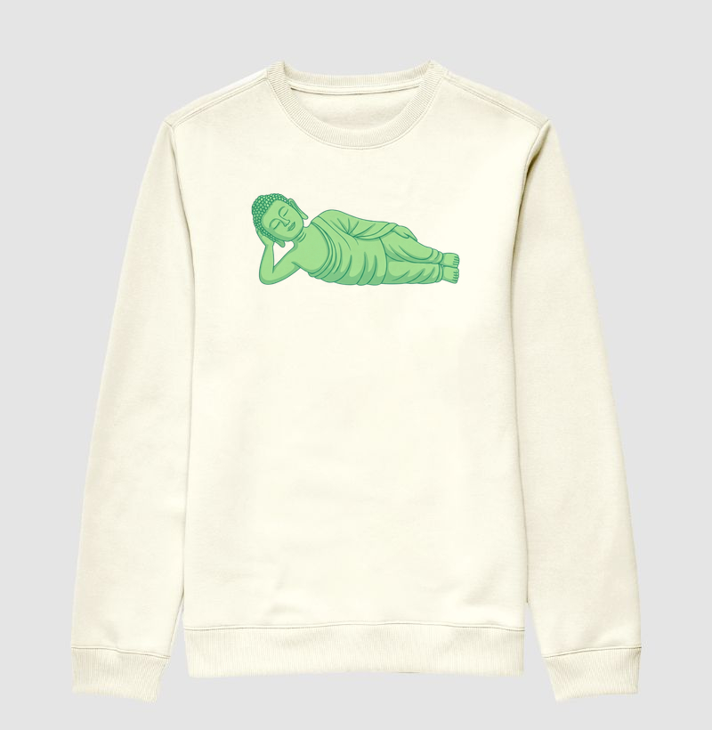 Buda Deitado - Minimalista