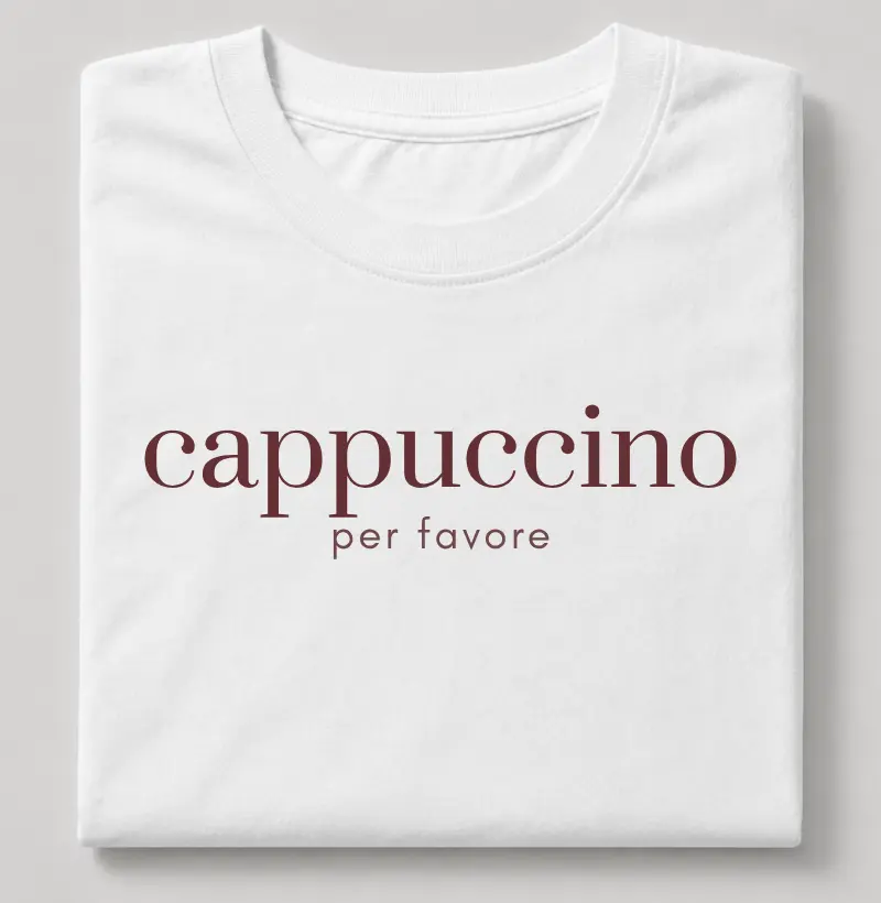 Cappuccino per favore