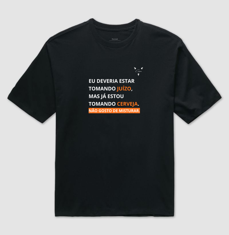 "Não gosto de misturar"