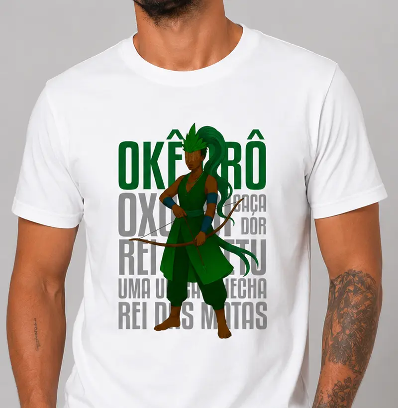Camiseta - Coleção Orixás - Oxóssi