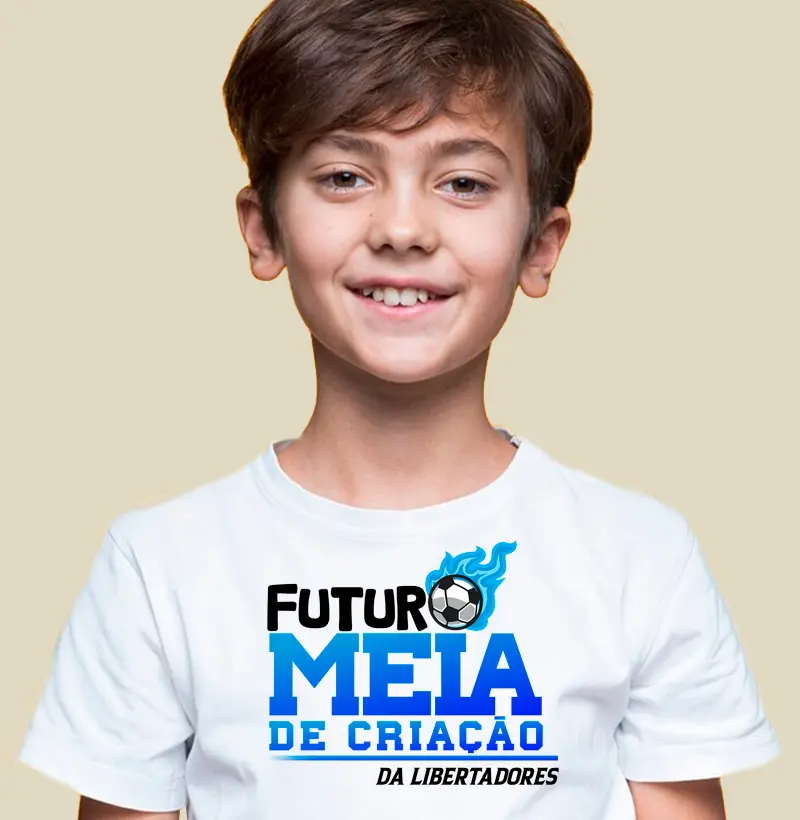 Camiseta Futuro Meia - Kids