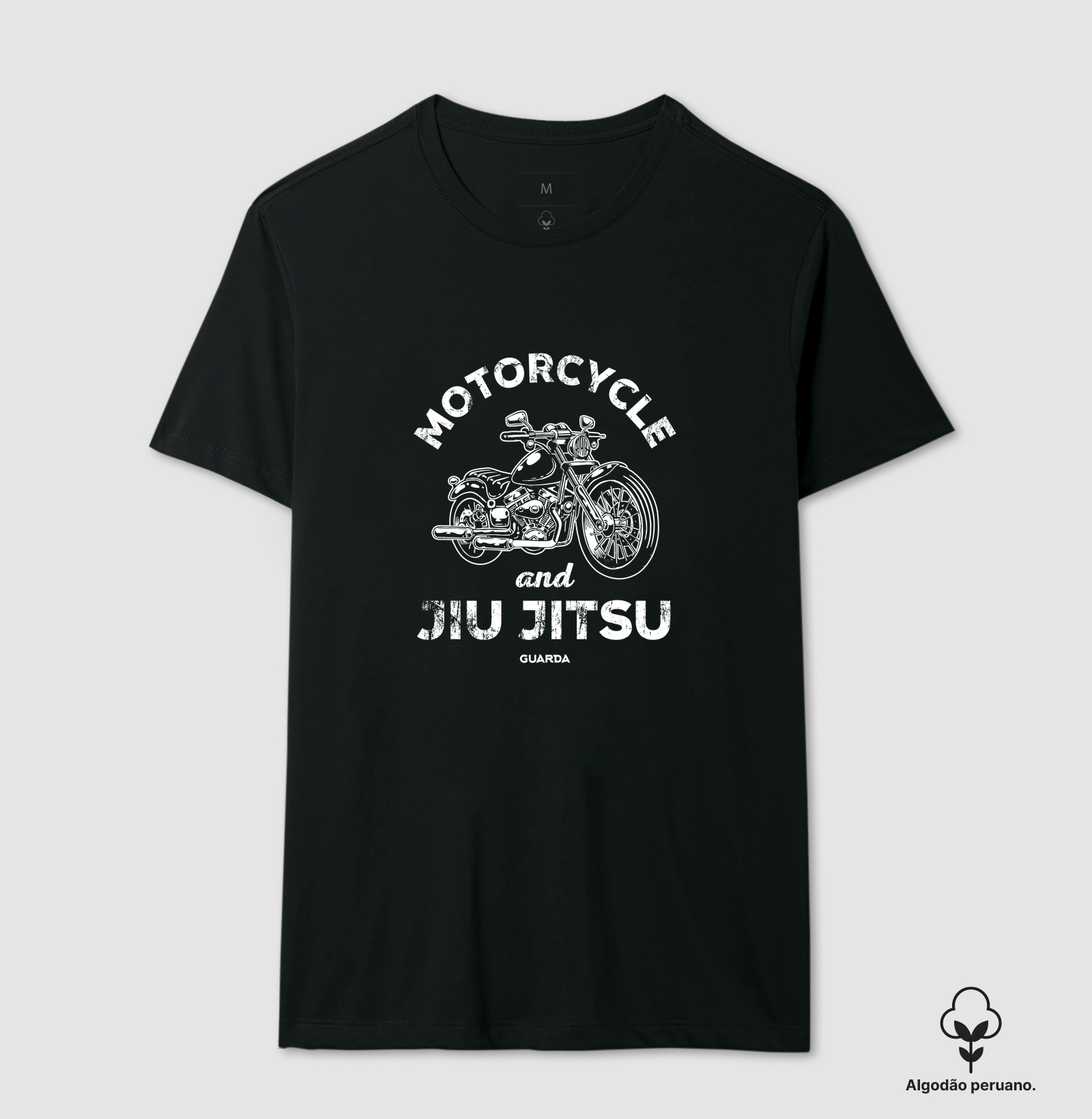 Camiseta Motorcycle and Jiu Jitsu