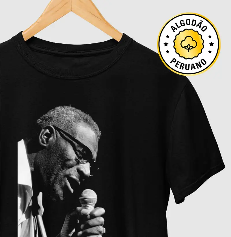 Howlin' Wolf, 1972 - Camiseta Algodão Peruano