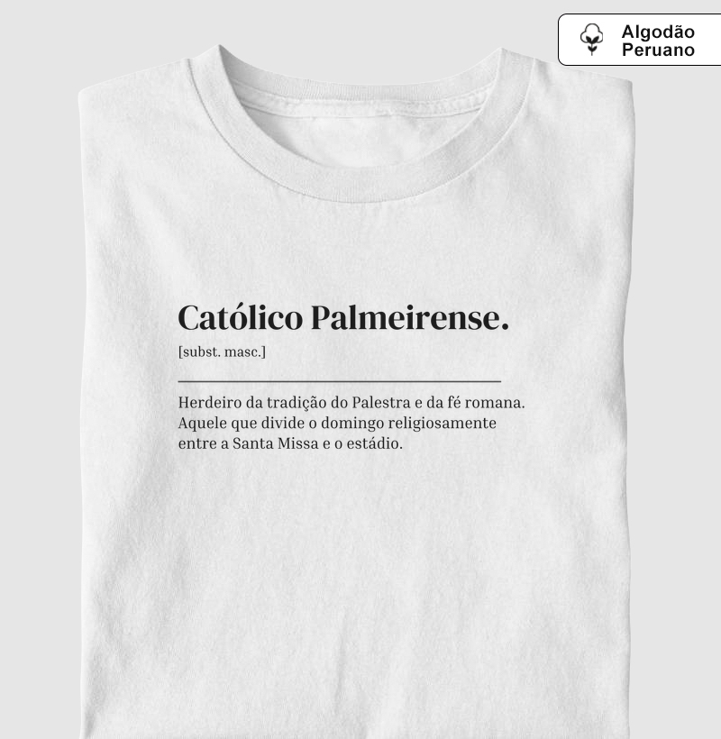 Católico Palmeirense - Dicionário - Algodão Peruano