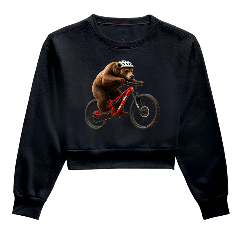 Estampa Urso Pedalando 