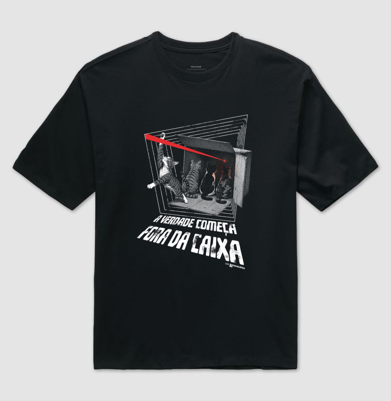Gatão - Mito da Caixa - Camiseta Oversized